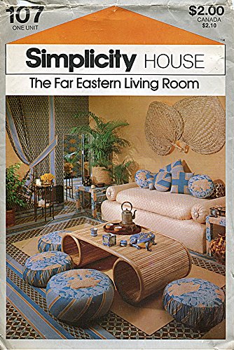 Simplicity Patrón Casa 107 decorará tu sala de estar oriental 2