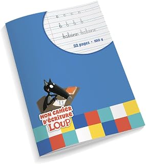 Mon cahier d'écriture loup