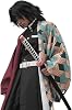 CR ROLECOS Kanroji Mitsuri Kimono Cosplay Costume Tomioka Giyuu Full Set Costume Anime Halloween