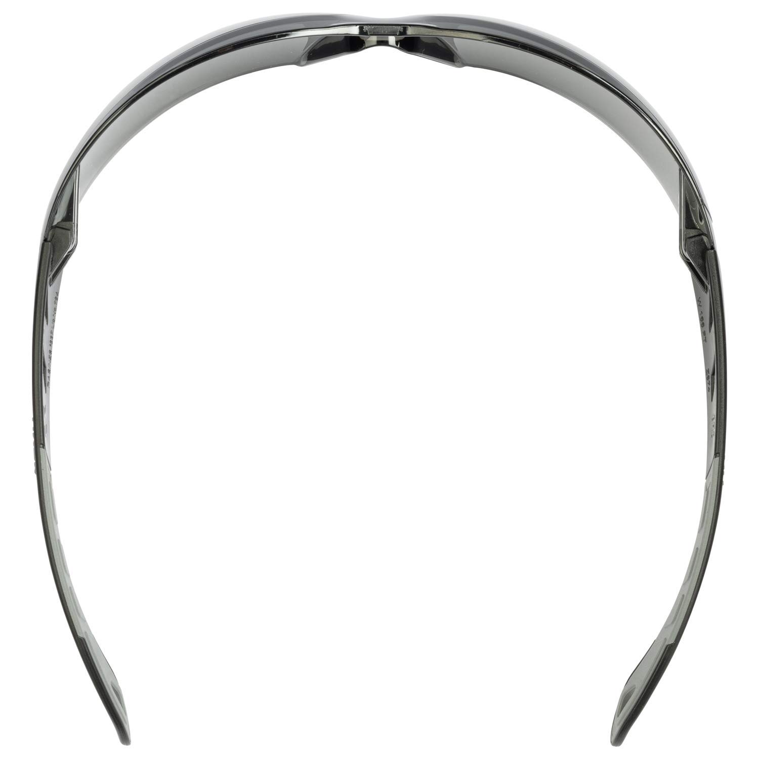 uvex pheos s okulary do prasowania, okulary ochronne z technologią Supravision Extreme, nie zawierają metali/zaparowywane/odporne na zarysowania, uniseks, jeden rozmiar, przyciemniane/czarno-szare