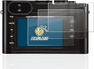 brotect Glass Screen Protector Film compatible with Leica Q (Typ 116) (3 Pack) - Glass-Foil 9H Protection [Scratch Resistant, High Clarity]