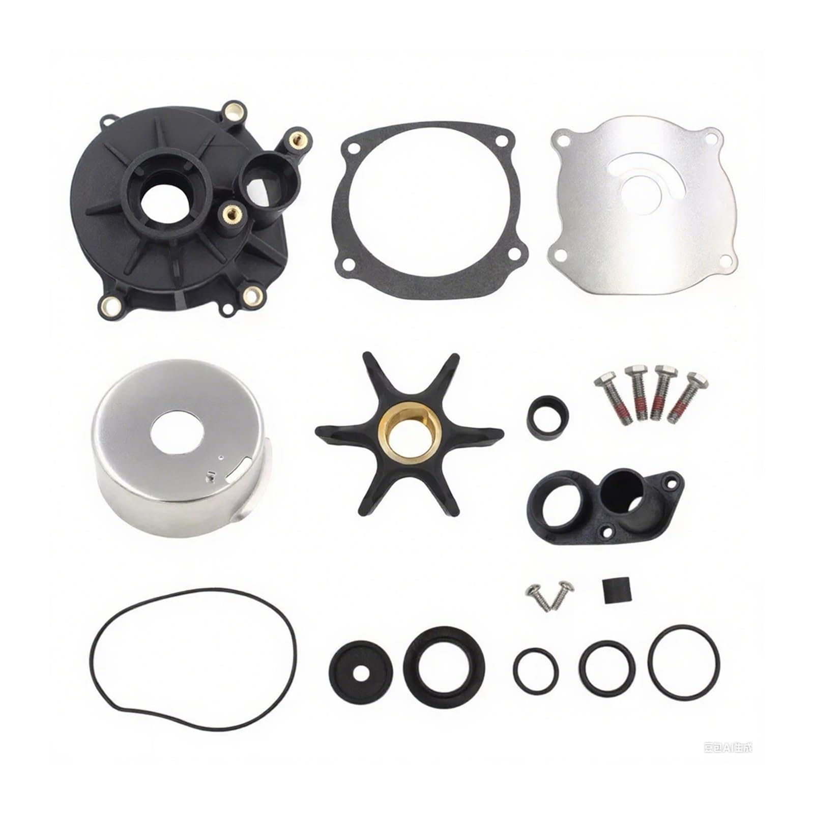 Kit turbine de pompe à eau 5001594, performance marine pour 85-300 CV
