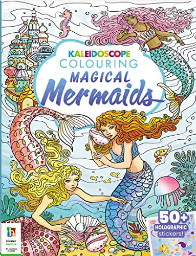Hinkler Kaleidoscope Sticker Colouring Magical Mermaids