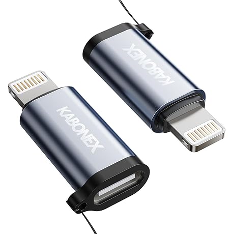 [Apple MFi Certified] USB C to Lightning Adapter | 36W PD Fast...