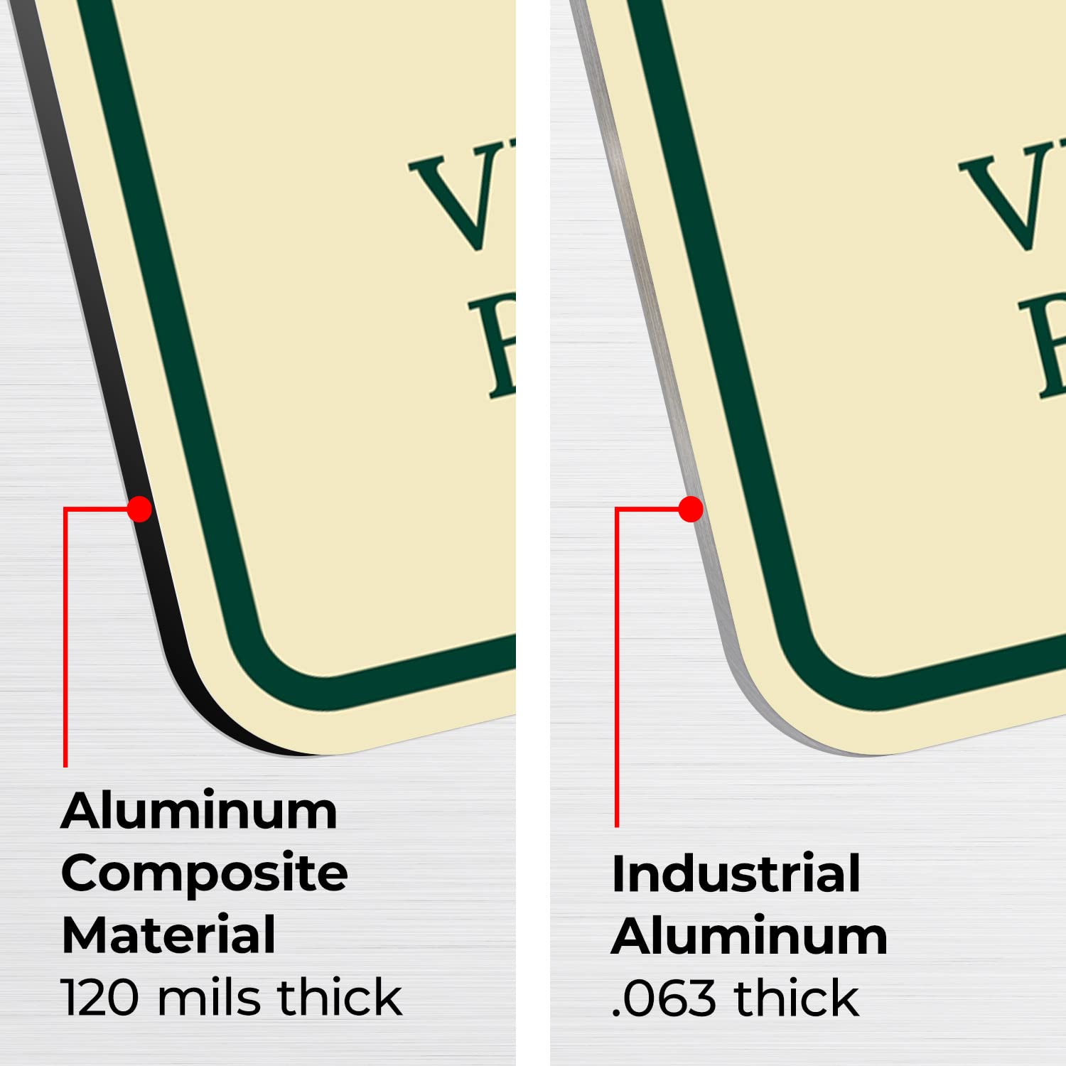 Private Playground No Trespassing Violators Will Be Prosecuted Décor Sign, Green Light, 18x24 Inches, ACM, Fade Resistant, Made in USA
