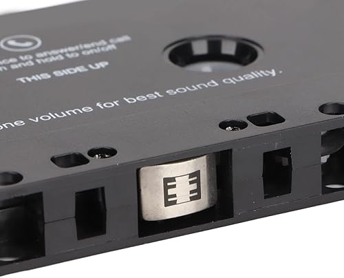 Miniatura 6 de PUSOKEI Adaptador de casete Bluetooth para coche con audio estéreo, cinta de casete inalámbrica a adaptador auxiliar, adaptador de casete para