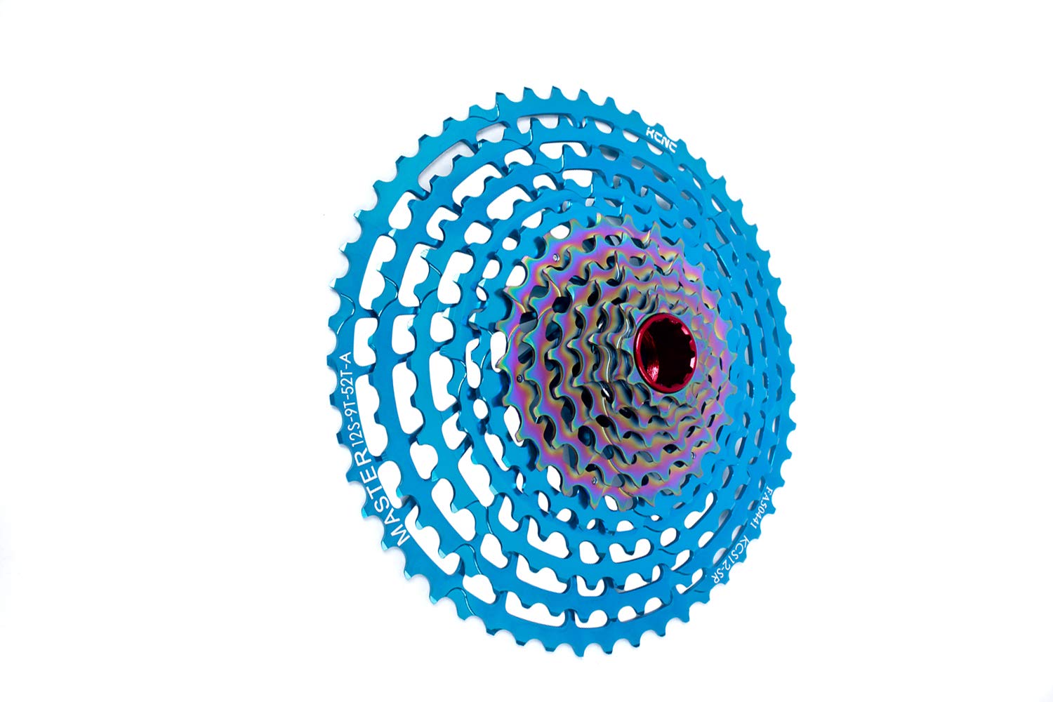 KCNC Mountain E-Bike Bicycle Cassette 12 Speed 9-52T for Sram XD Eagle  XX1/XO1/GX 12s Bike use Lightest Only 327g (Blue)