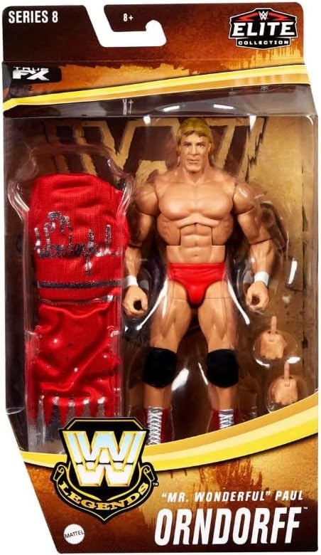 WWE Elite Legends Collection 6-inch Articulated Action Figure Series (Mr. Wonderful Paul Orndorff)
