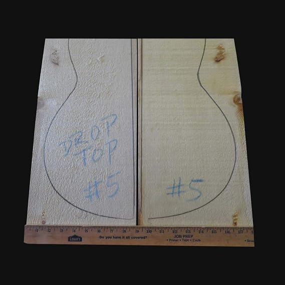 Classical/OM Guitar Tops, Best Luthier Tonewood Collection for Guitar Tops Wood (Engelmann Spruce Classical/OM)