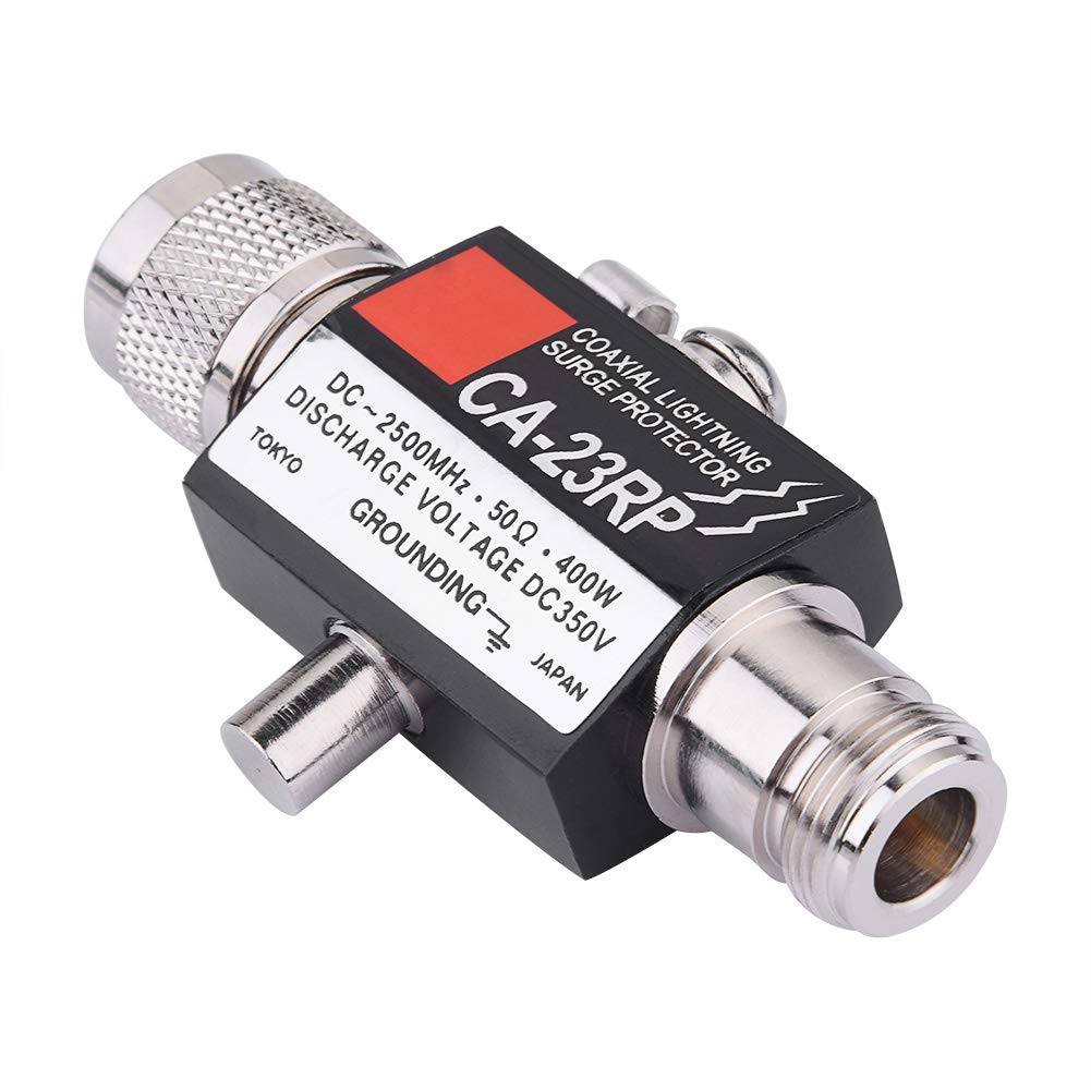 Buy Lightning Arrestor Surge Protector,50Ω DC2500MHz N Connector 400W