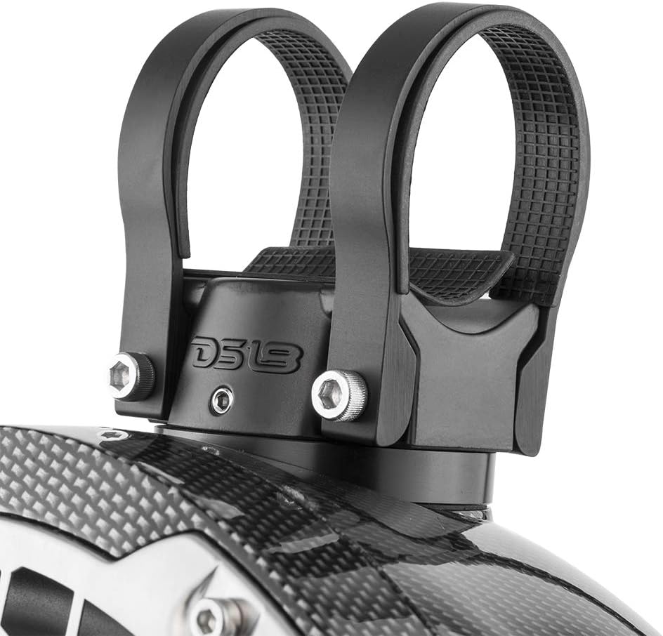 DS18 CF-PS8 2-Way Wakeboard Tower Speakers with Integrated RGB Lights - 375 MAX - Perfect for Jet Skies, Ideal for ATV, UTV, Jeep, Side by Side, Marine,RZR (Renewed)