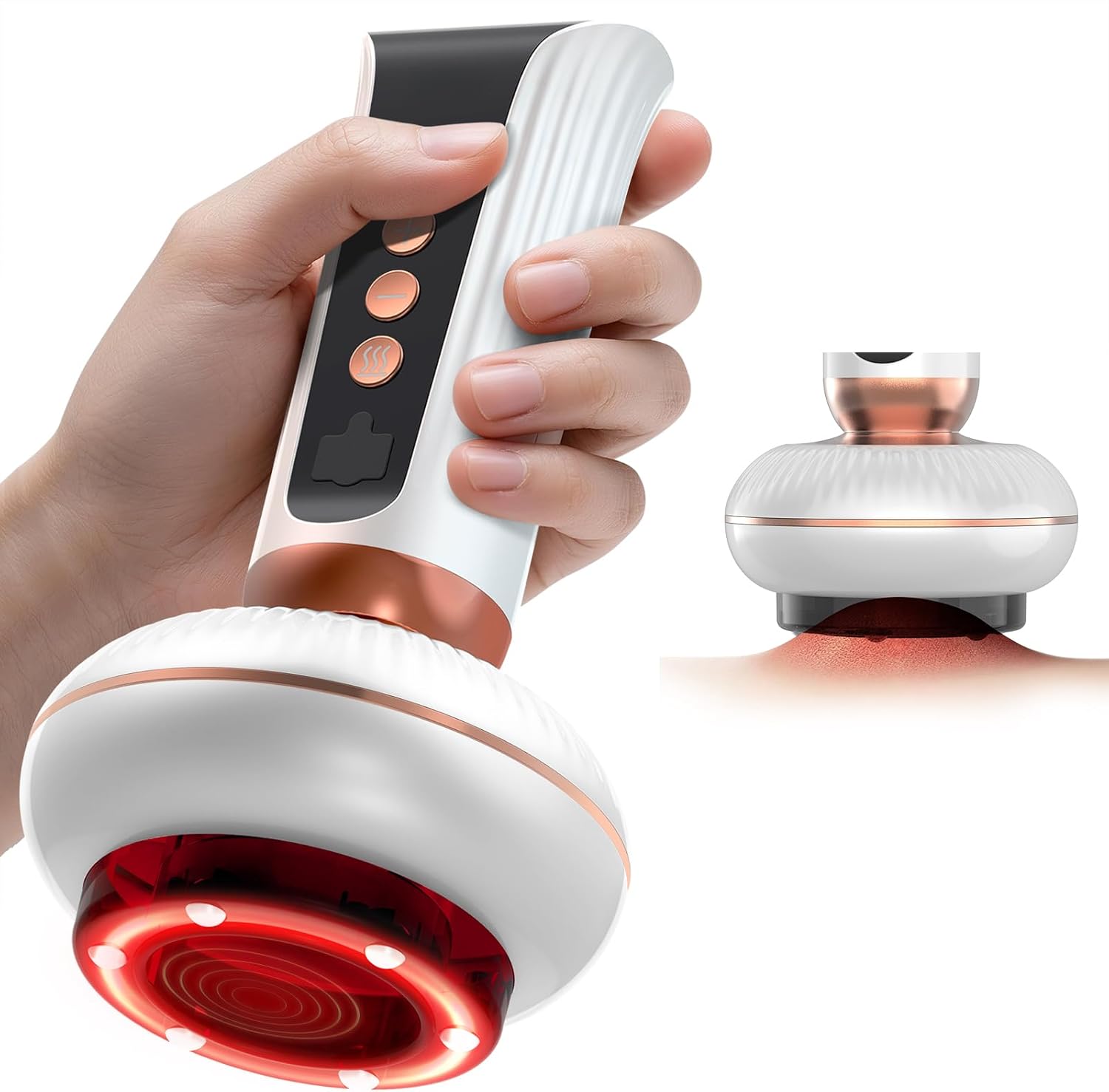 Cupping Machine, Cupping Therapy Massager, Cellulite Massage Tool, Lymphatic Drainage Massager, Cupping Therapy for Pain Relief, Knots, Aches, Muscle Soreness, Circulation & Tighter Skin