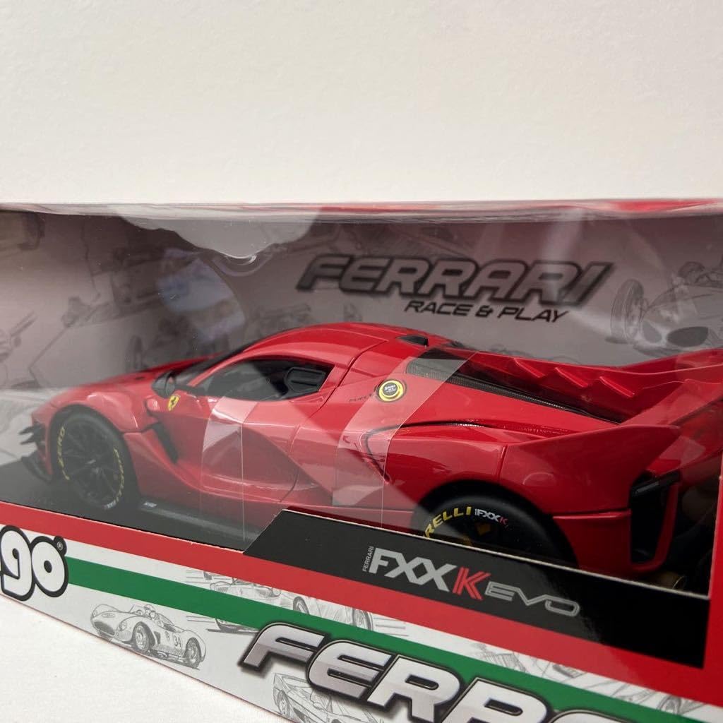 Amazon.co.jp: burago 1/18 FERRARI FXX K EVO Red ブラーゴ