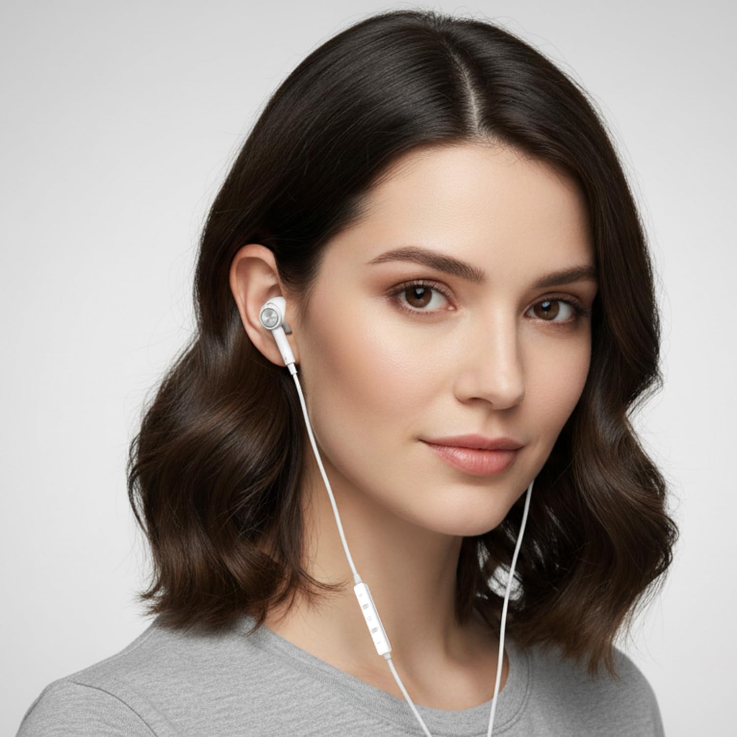 Hi-Res Extra Bass Earbuds Noise Isolating in-Ear Headphones Wired Earbuds with Microphone for iPhone, iPod, iPad, MP3, Huawei, Samsung, Lightweight Earphones with Volume Control 3.5mm Jack Headphones - Image 9