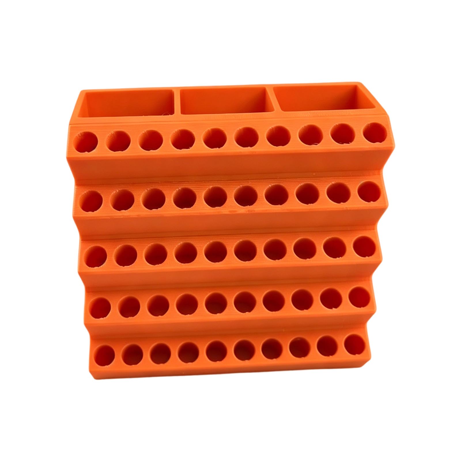 Apglsxy Random Color Petg Screwdriver Bit Organizers Box Transparent Design For Easy Identification And Quick Access Bit Holder Case