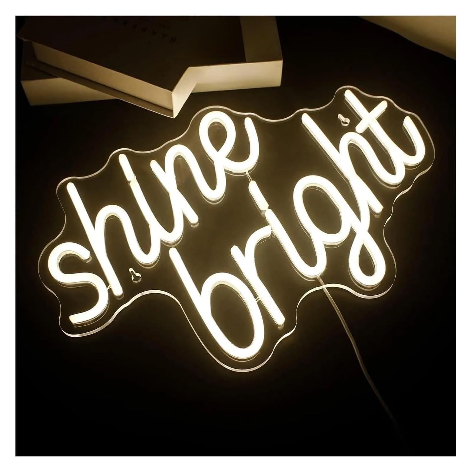 Zynther Neon lamp Neon Light Decoration Shine Bright for neon Sign Night Dimmable for Bar Shop Home Bars Wall