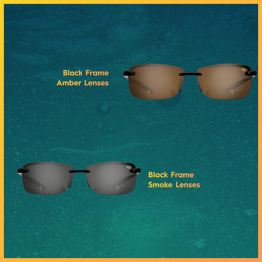 Flying Fisherman Cali Polarized + 1.50 Readers Glasses