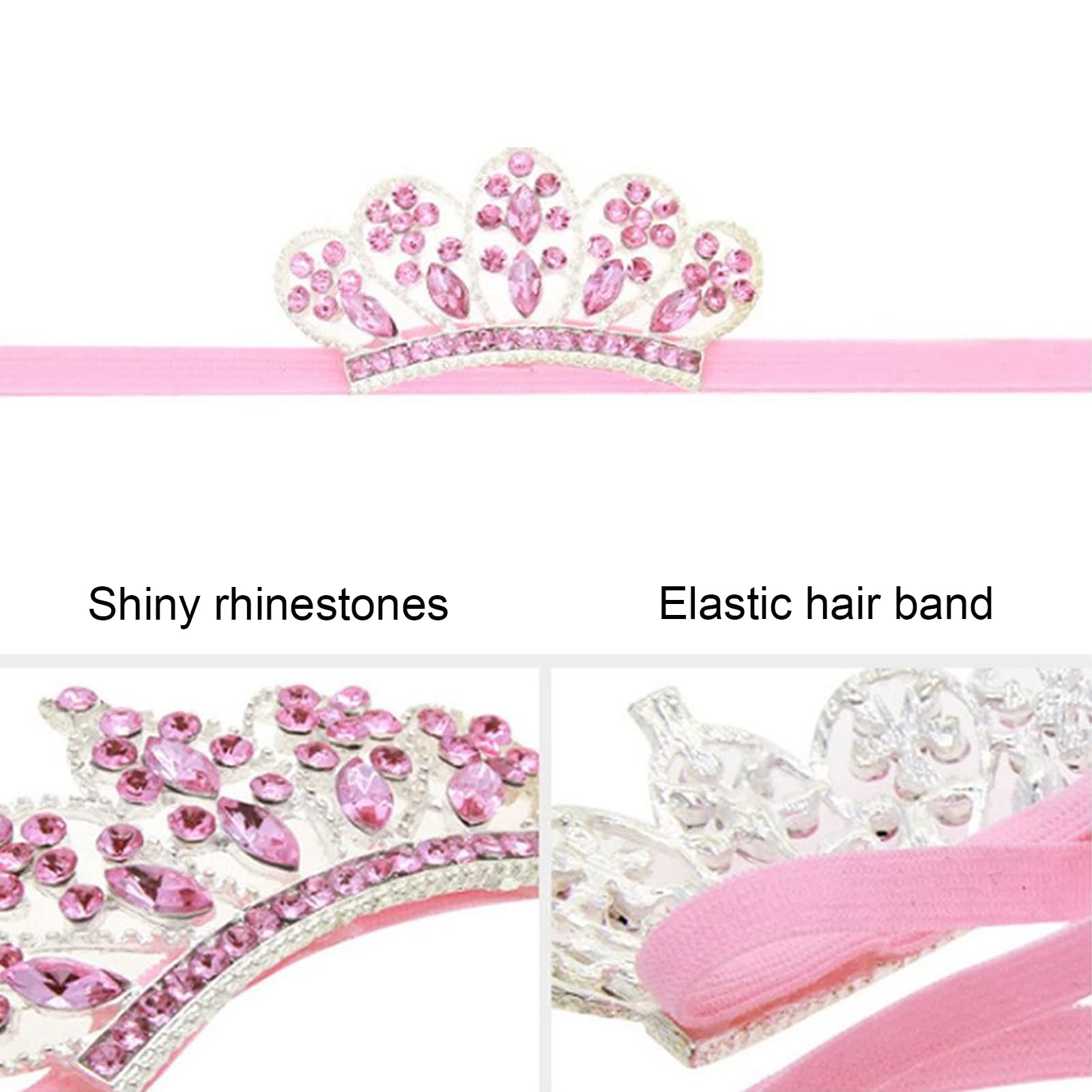 Porte-tiara 2 étages En Métal Doré - Support Pour Couronnes, Bandeaux Et Bijoux - Organisateur De Dressing