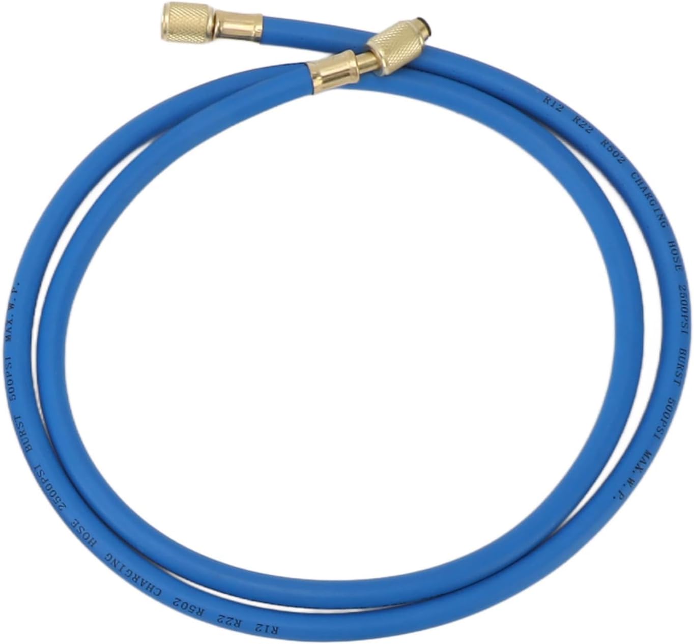 Refrigerant Charging Hose, 3 Pieces 35.5 Inch Refrigerant Charging Hose Blue Red Yellow Air Conditioner Air Conditioning Line Repair Tools