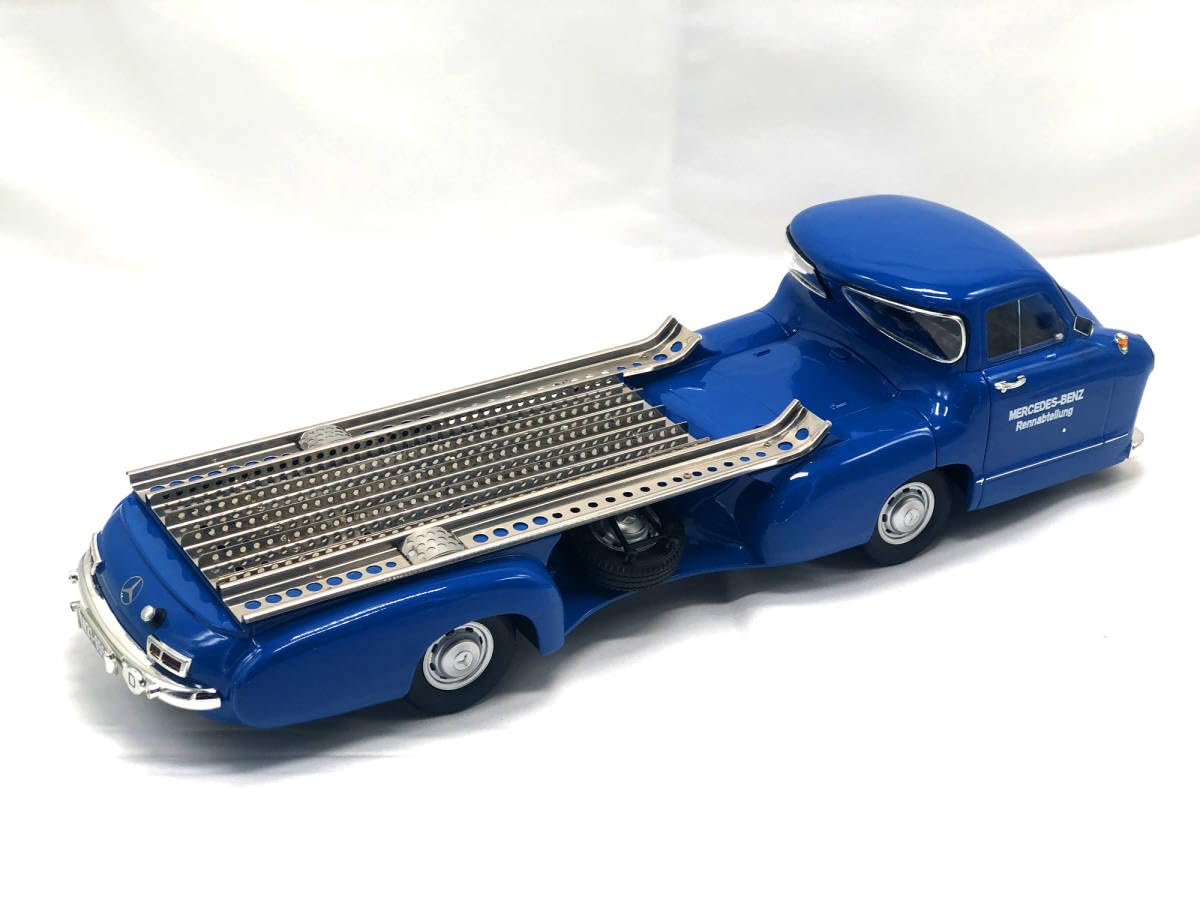 WERK83 レーシングトランスポーター ベンツ メルセデス 1/18 WERK83 | Amazon 1955 ブルーワンダー トランスポーター メルセデス 1/18 ミニカー