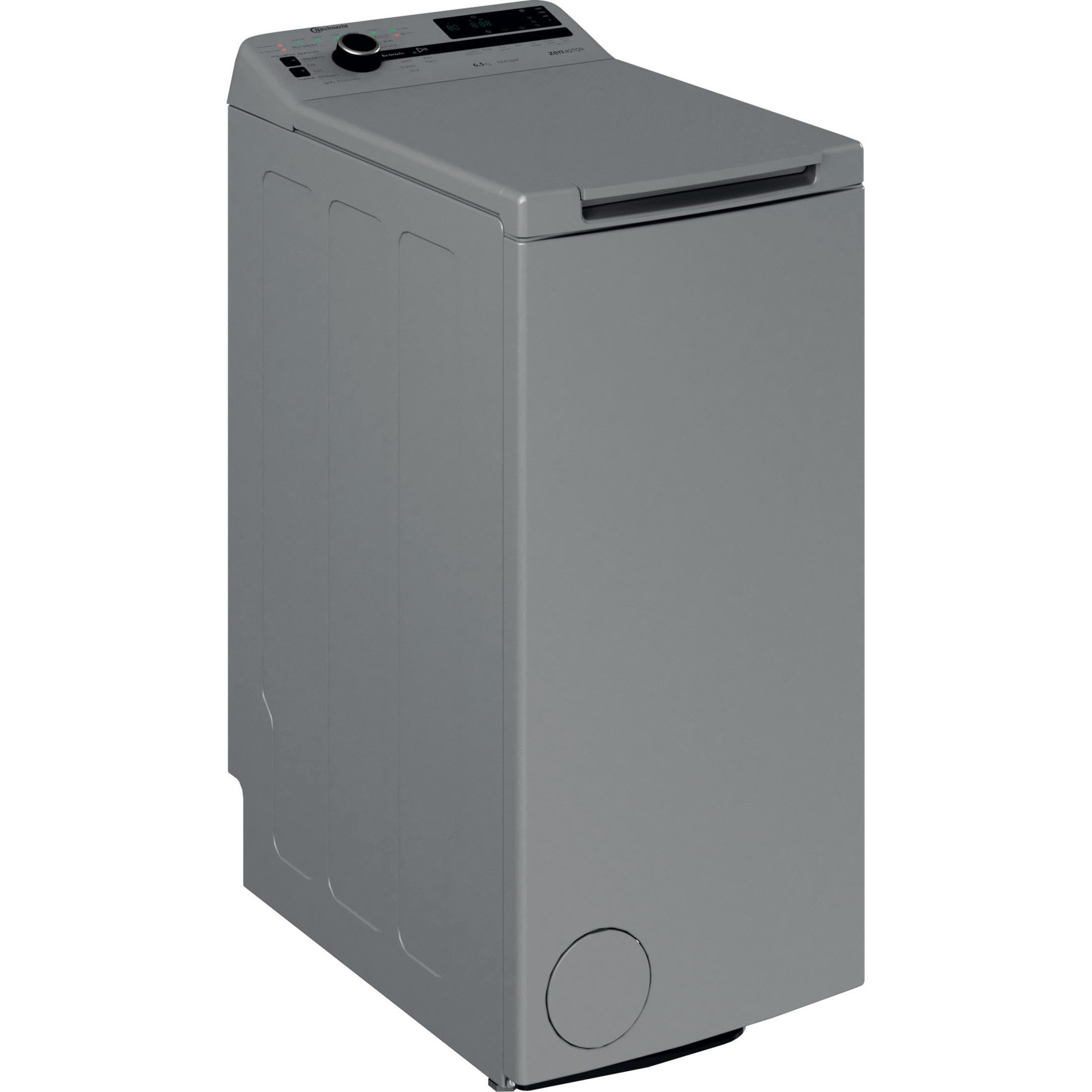 Bauknecht WMT Silver 6513 D4 Toplader-Waschmaschine 6,5 kg 1300 UpM Vollwasserschutz