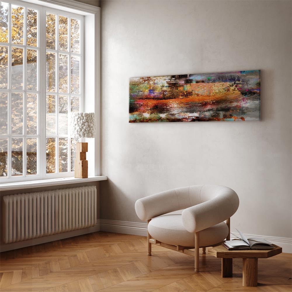 murando - Quadro Moderno per Soggiorno Grandi, Astratto, 120x40 cm