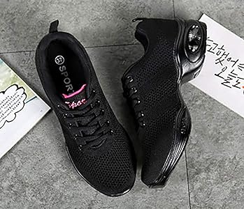 Amazon | [SusanSandyLi] レディース ダンススニーカー 厚底スニーカー