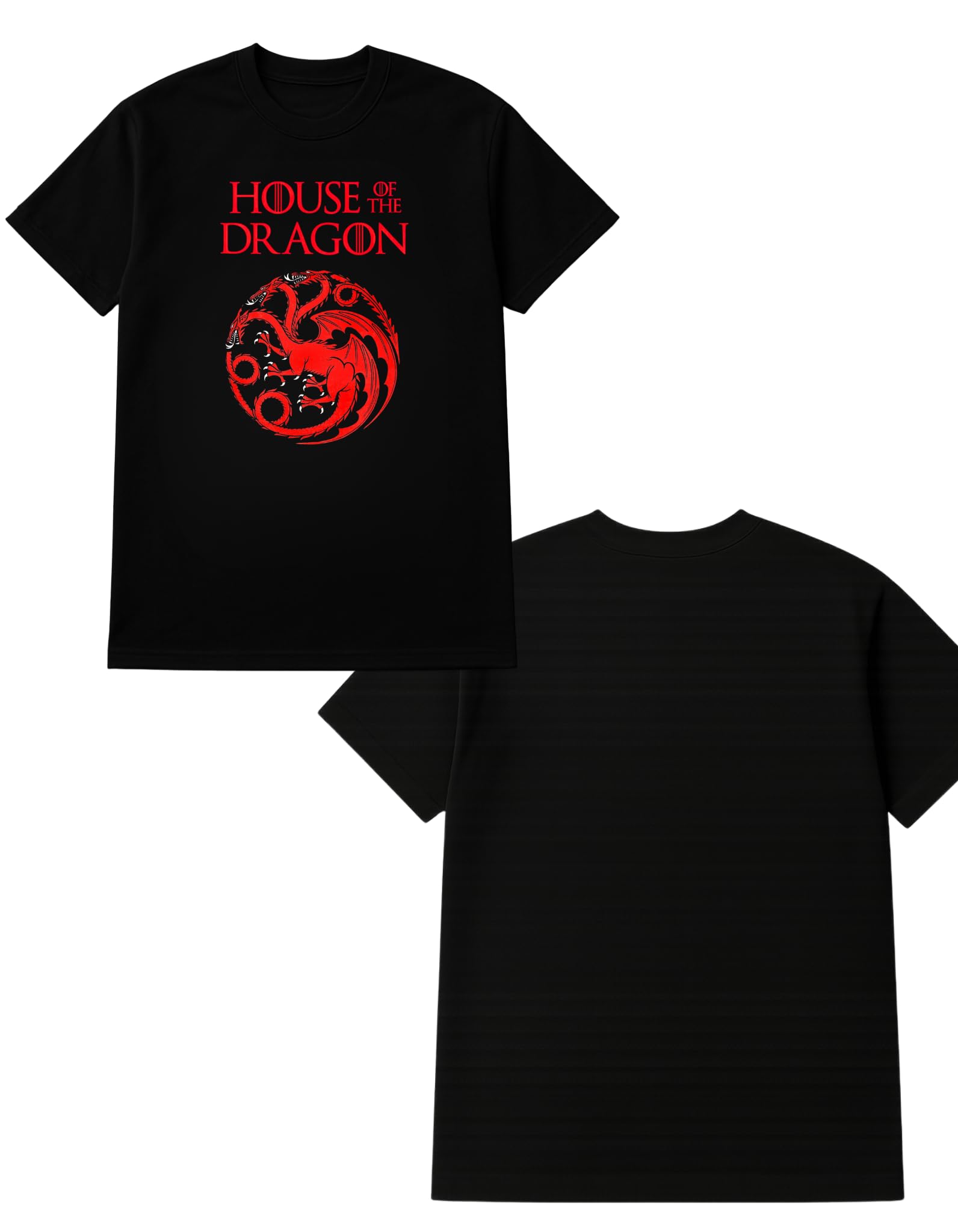 House of the Dragon Graphic Print Premium Oversized T-Shirt-picture-43