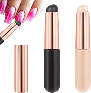 2 cepillos de uñas de silicona, cepillo de uñ...