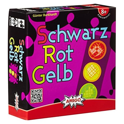 Amigo 01240 - Schwarz Rot Gelb