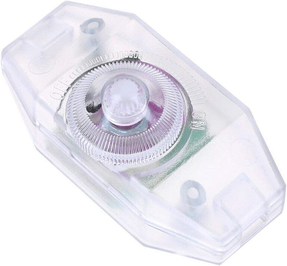 Fiacvrs Inline Dimmer Switch, LED Lamp Cord Dimmer, Manual Knob Light