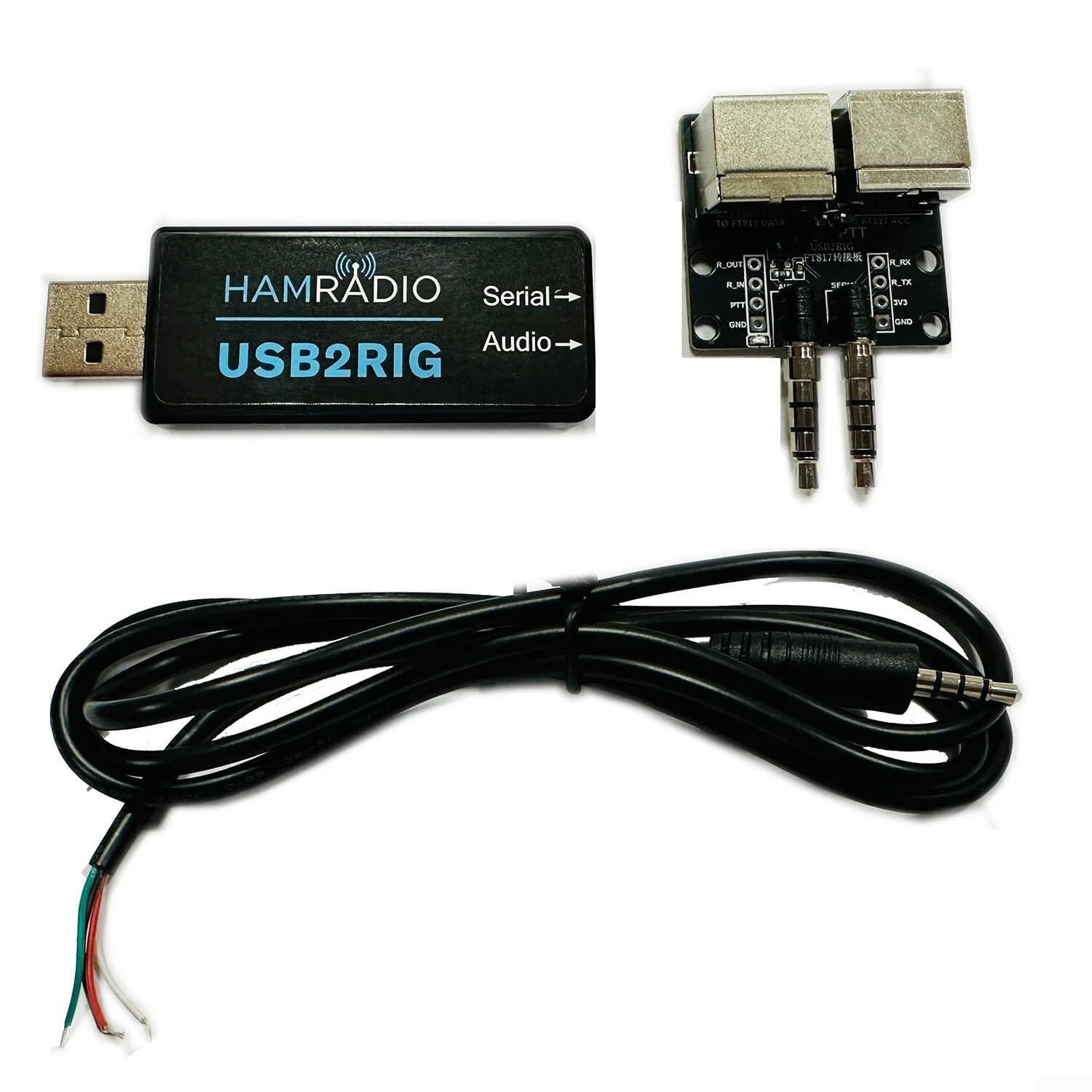 Interfaccia in modalità digitale per Yaesu FT-817 FT-818 con codec audio integrato, scheda audio USB per flDigi WSJT-X, controllo TTL/232 PTTT, riduzione del rumore per prosciutto