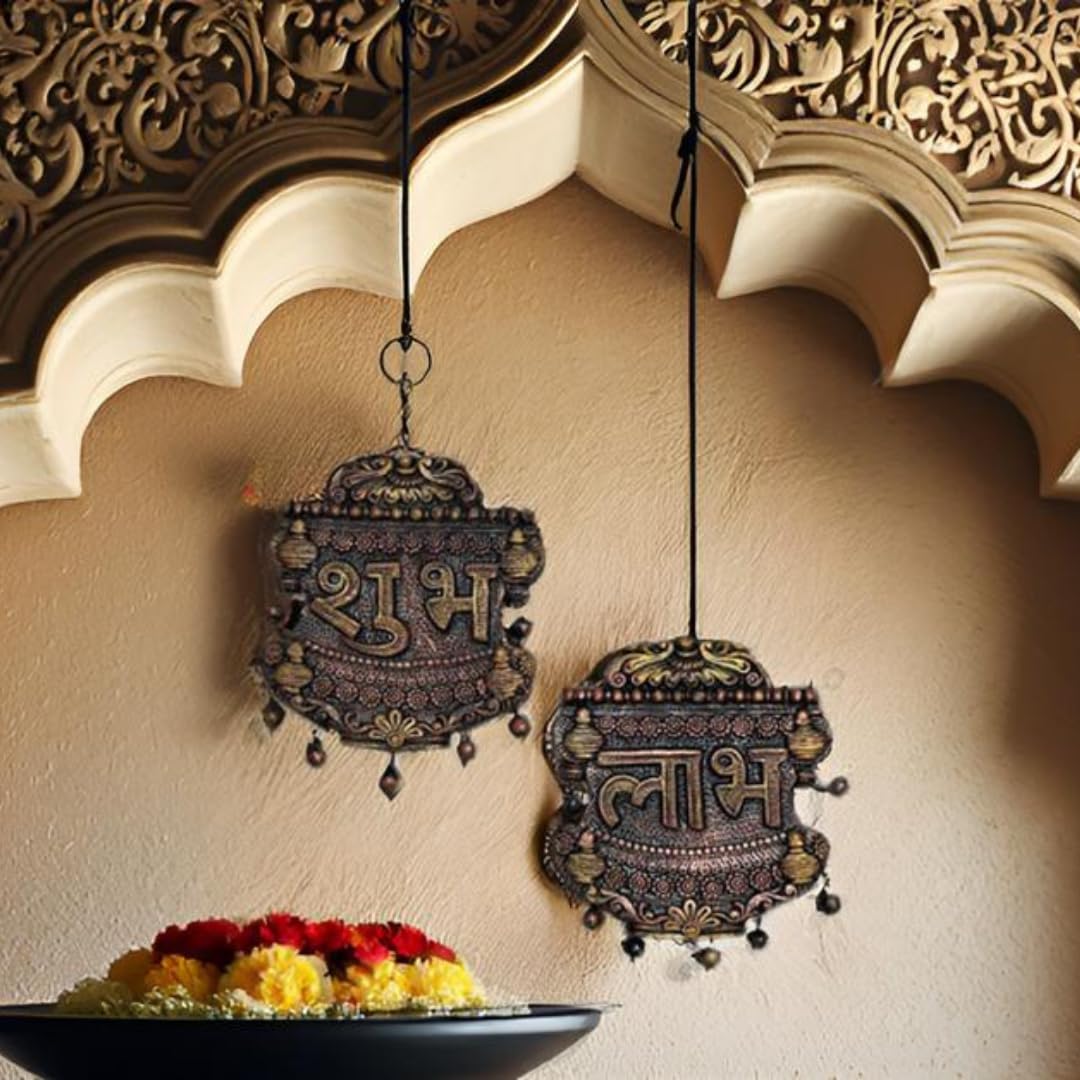 Swadeshi Desire Hangings Shubh Labh for Housewarming, Decorations and Door (Big)