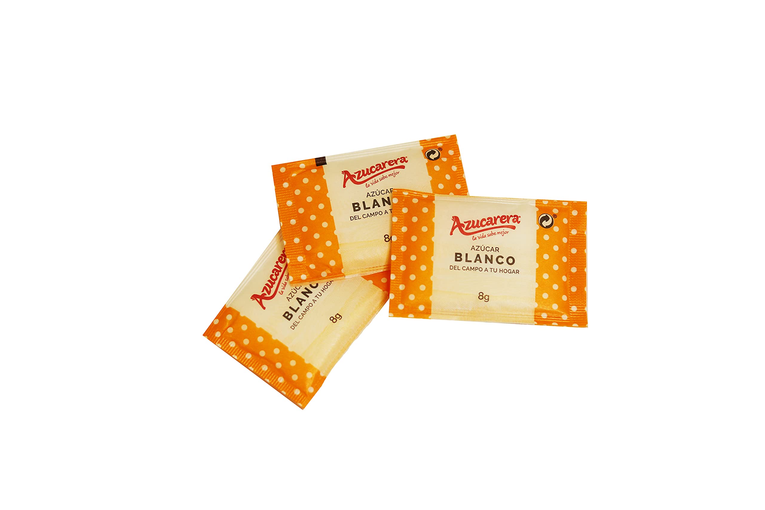 Azucarera Azúcar Blanco peso neto 400 g, 50 sobres