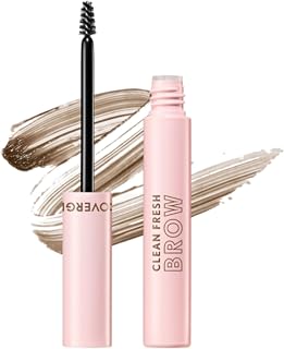 CoverGirl Clean Fresh Brow Gel Wax, Soft Brown 400 - Vegan, Long-Lasting, Smudge-Proof Eyebrow Tinter for Natural Feathered Brows, 0.18oz