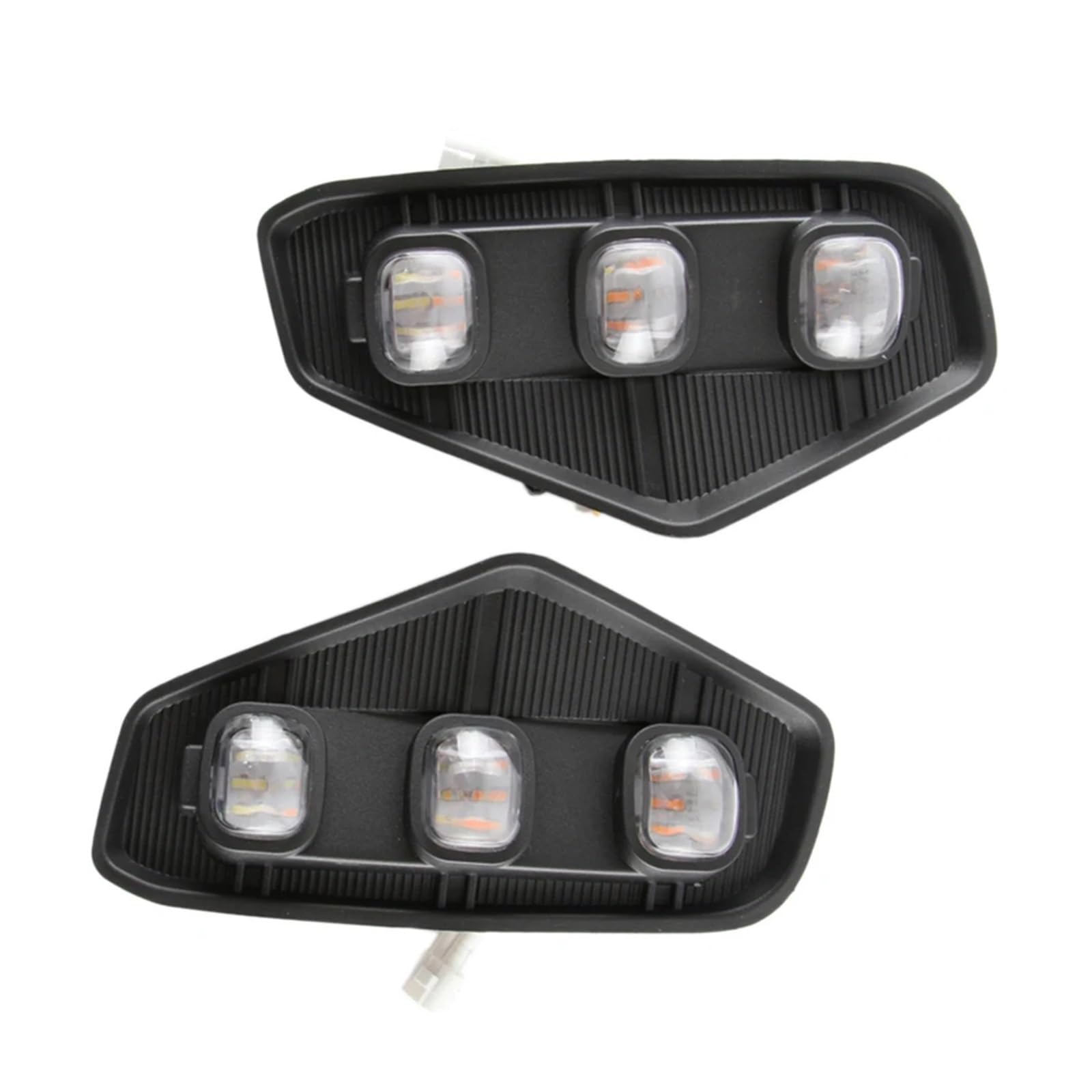 MEIZIYU 1set LED DRL Daytime Running Fog Light Turn Signal Lamp Fit For Nissan Nabara 2020-2022 światła do jazdy dziennej do samochodów