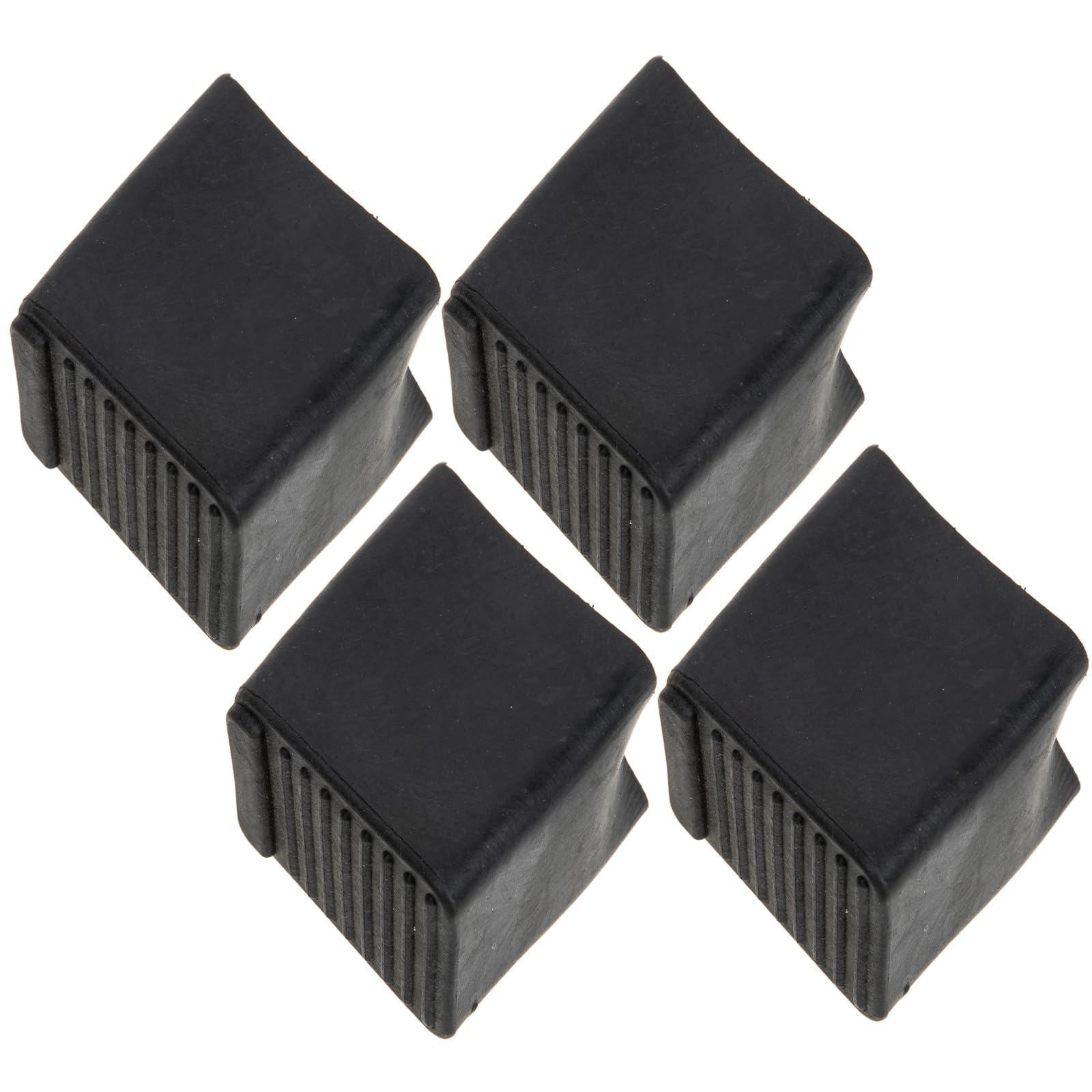 WRITWAA 4pcs Rubber Ladder Feet Covers Anti-Skid Protective Pads For