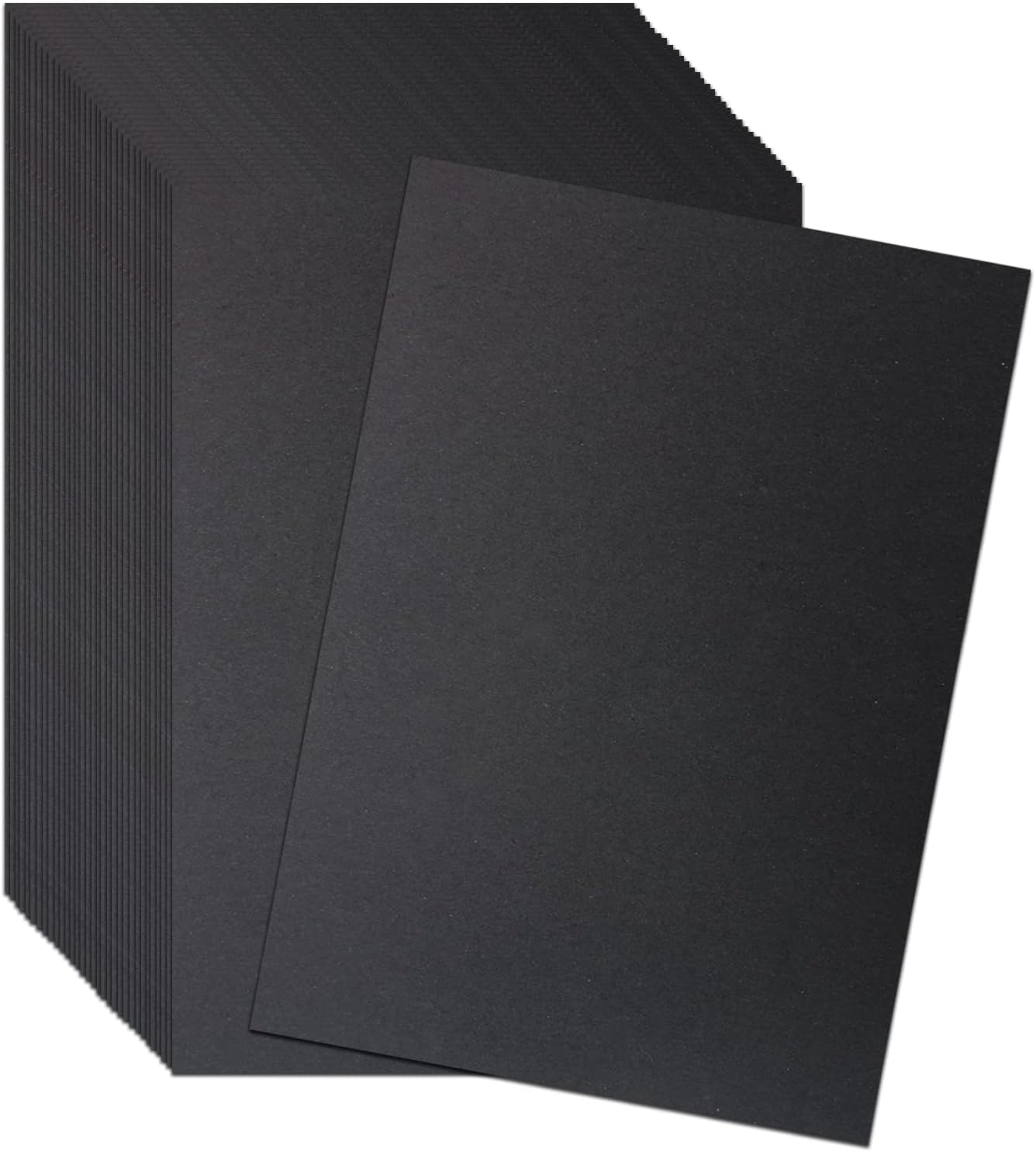 SHARMA BUSINESS 20 Sheets Black 8.5 X 11 '' Paper 120 GSM Construction Paper For Craft, Crad Making, Invitation, Printing, Drawing, Scrapbooking, Suplies