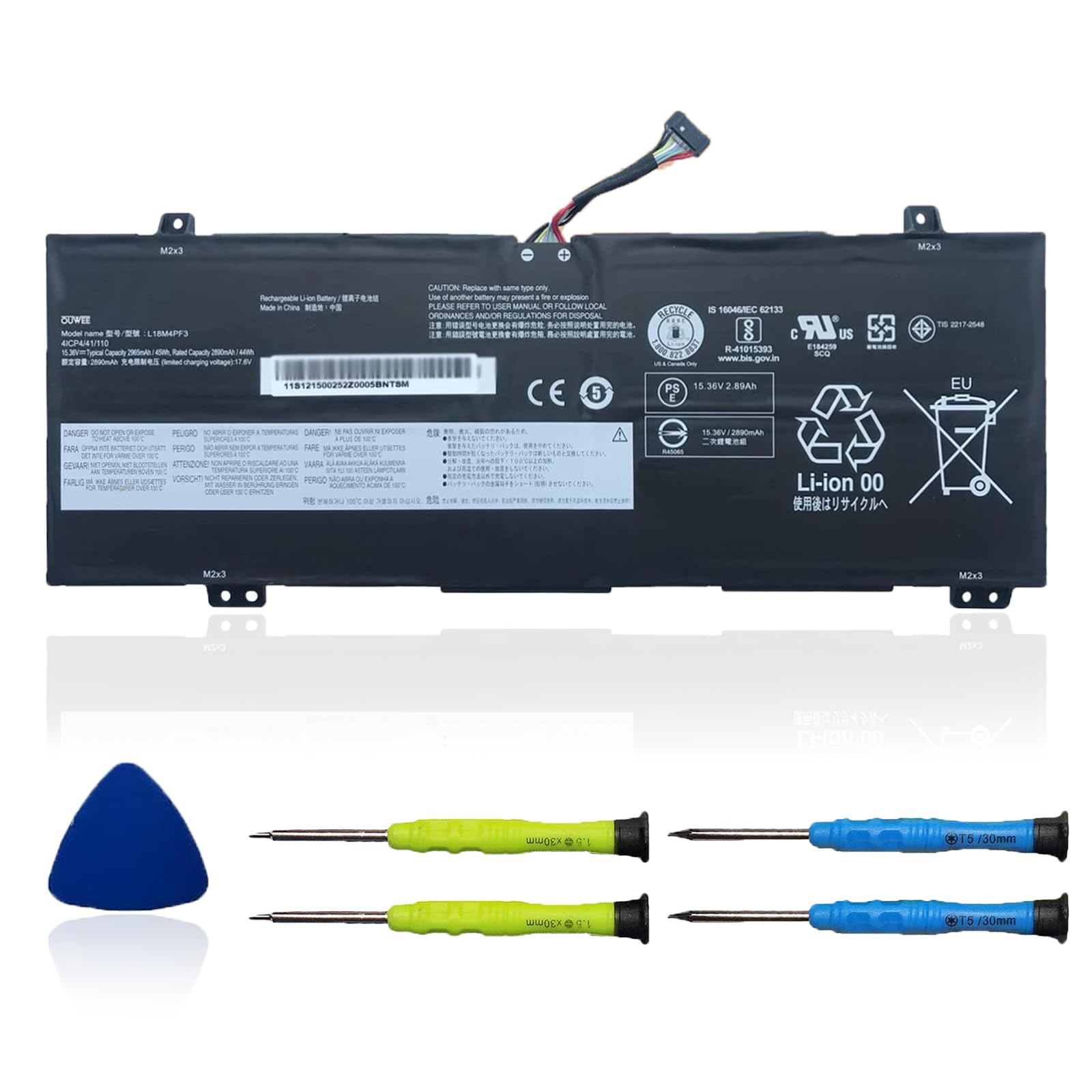 Amazon.com: OUWEE L18M4PF3 Laptop Battery Compatible with