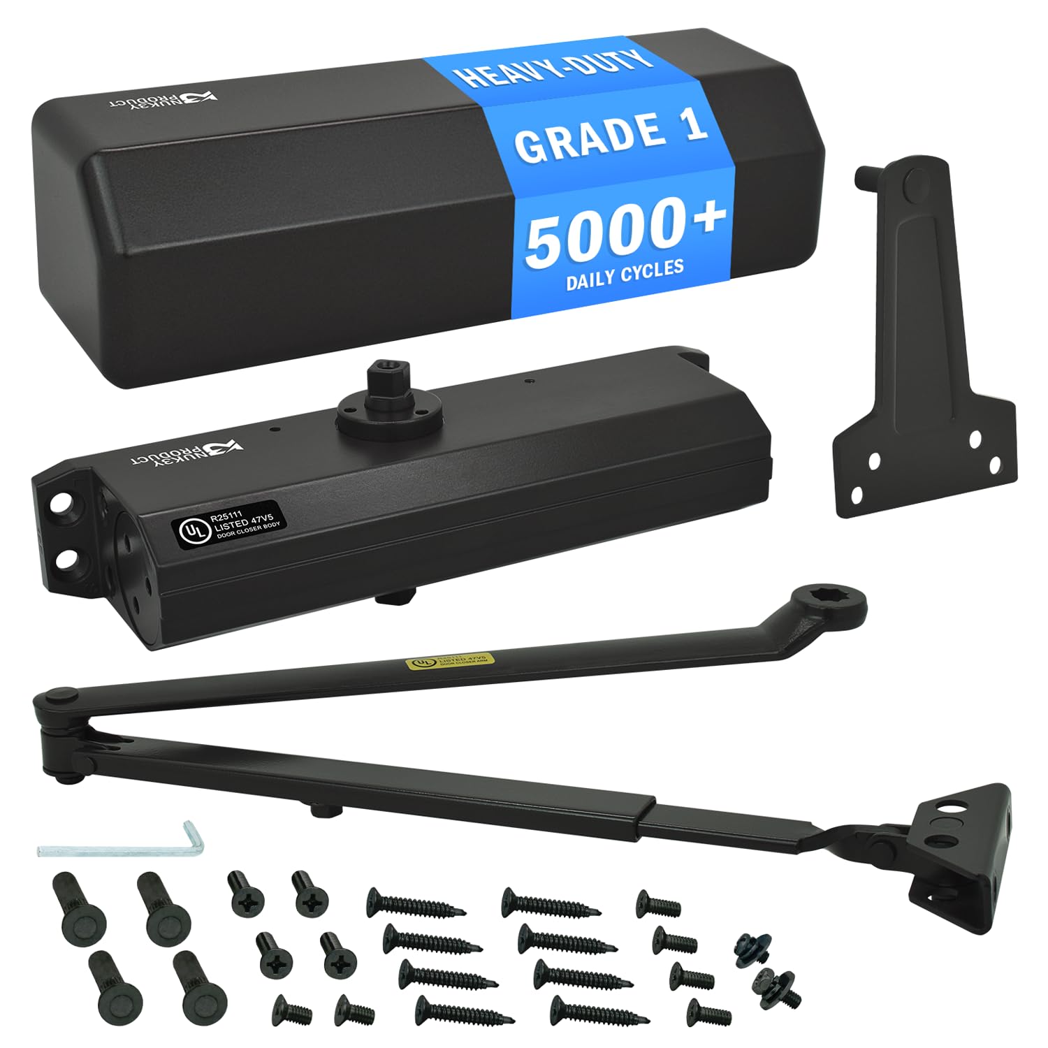 Nuk3y 9000 Series Grade 1 Heavy Duty Door Closer