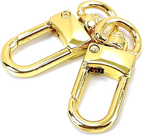 VersaKits 10 ganchos giratorios estilo arco de langosta para puerta de empuje, clips de gatillo para proyectos de costura y manualidades (0.327 in K