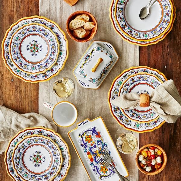 Amazon.com | Sur La Table Nova Deruta Hand-Painted Ceramic Mug