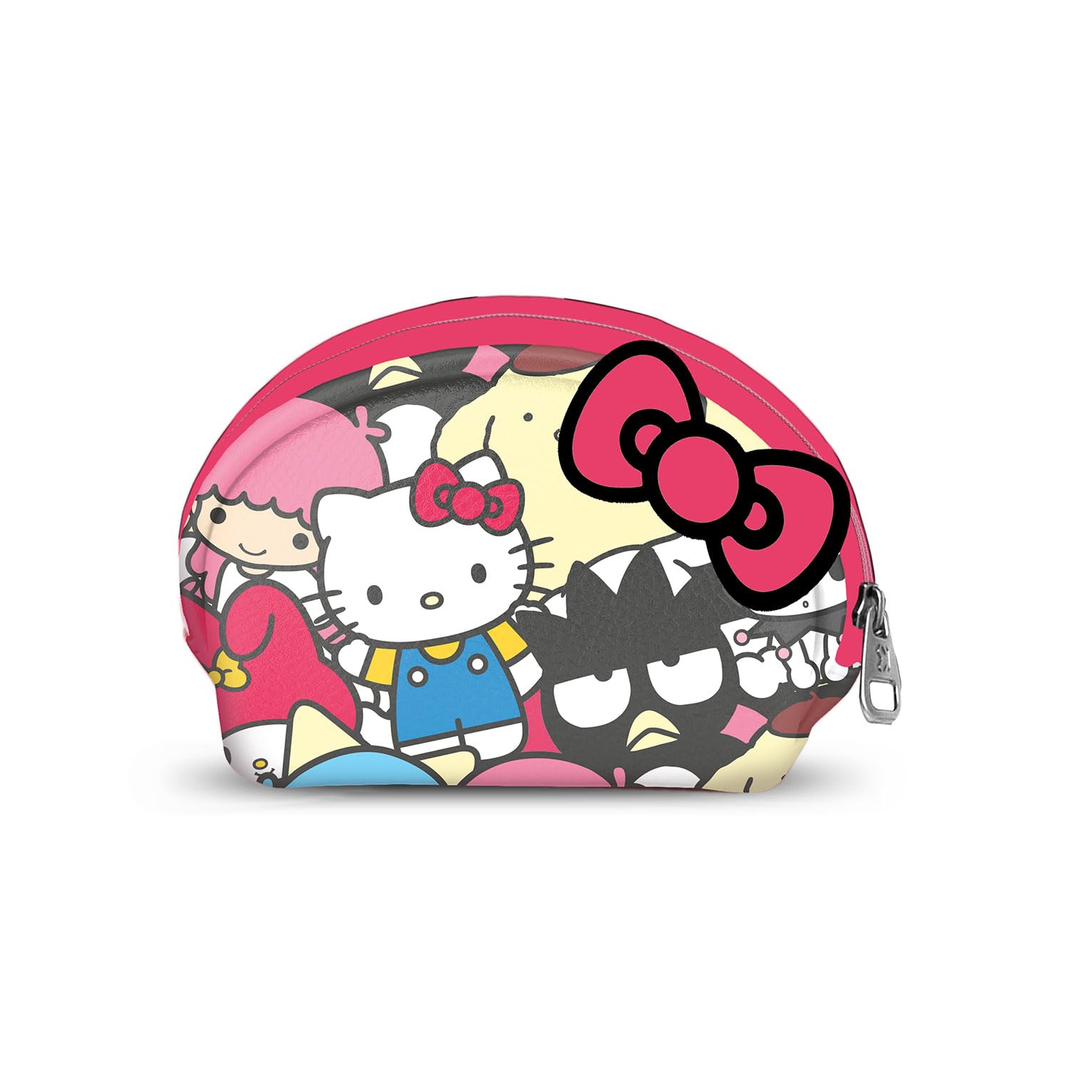 Karactermania Hello Kitty Friends-Casual Oval Coin Purse, Multicolour, 12 x 9 cm