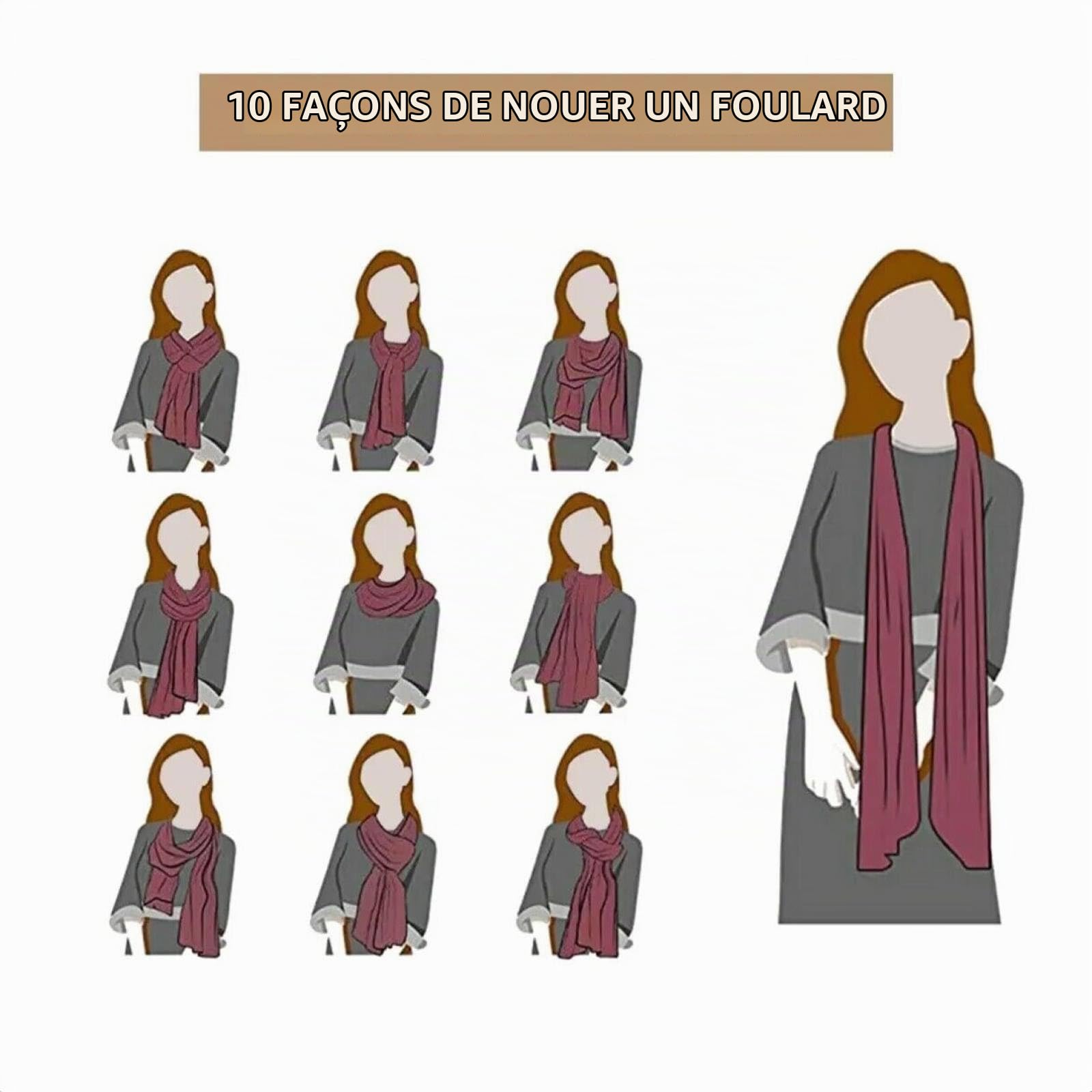 Couverture Chaude Écharpe Pour L'Hiver, Drapeau Breton Breton Châle Enveloppement Pour Femme Hiver Chaud Longue Écharpe Douce Pashmina Châle Écharpes Pour Femme Hiver