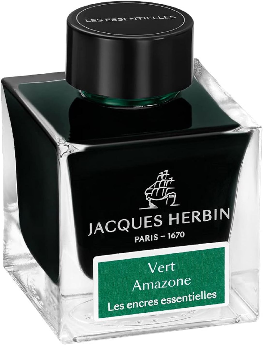 Jacques Herbin Essential Ink 50ml Green Fountain Pen Ink