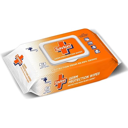 Savlon Germ Protection Wipes 72ct