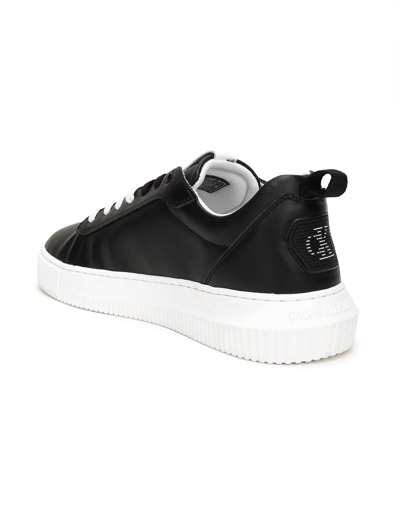 Calvin Klein Zapatos de Hombre Marca, Zapatillas Bajas Modelo Chunky Cupsole Lth-TPU Insert YM0YM00578, El Material Exterior De Cuero.