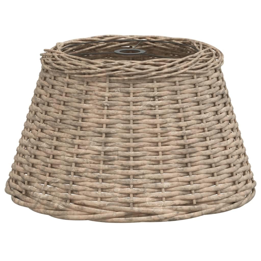 vidaXL Ceiling Lamp Shade - Brown - Wicker - 50x30 cm