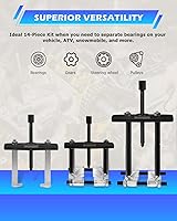 Vista 4 de DAYUAN Juego de extractor de rodamientos de 14 piezas, extractor de volante con funda