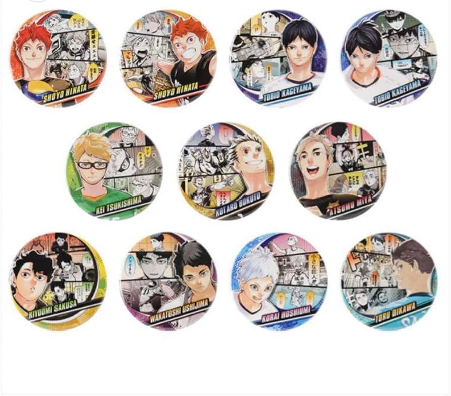 値下げ　ハイキュー コレクション缶バッジMEMORIES 11種セット Amazon.co.jp: ハイキュー!! コレクション缶バッジ “MEMORIES”（全11種